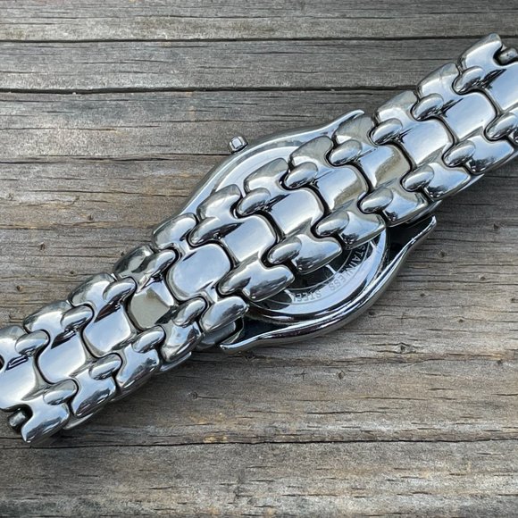 Vintage PRYNGEPS Wristwatch Silver Tone Analog Date Indicator - Picture 5 of 16